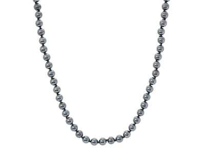 Jewellery, NECKLACE, hematite beads