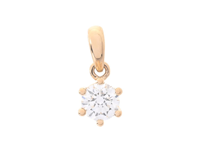Jewellery, SOLITAIRE PENDANT, 18K gold