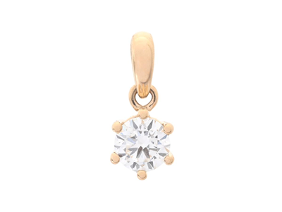 Jewellery, SOLITAIRE PENDANT, 18K gold