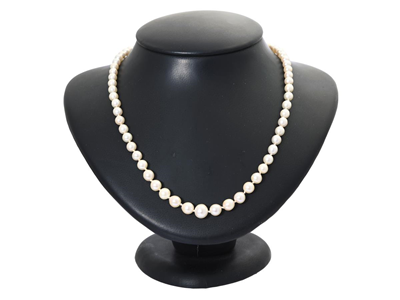 Jewellery, PEARL NECKLACE, graduated