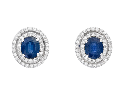 Jewellery, EARRINGS, 18K white gold
