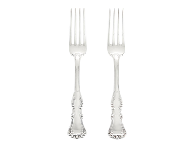 Silverware, FORKS, silver