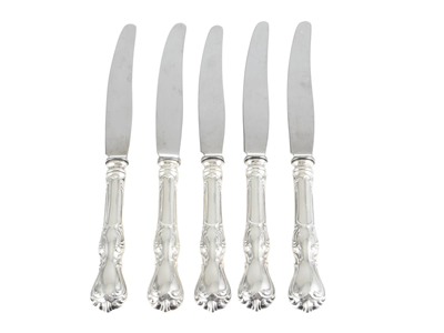 Silverware, KNIVES, silver/steel