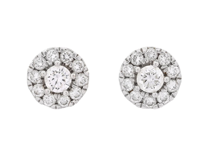 Jewellery, EARRINGS, 18K white gold