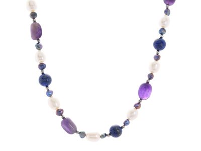 Jewellery, NECKLACE, white metal