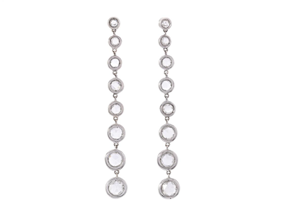 Jewellery, EARRINGS, 18K white gold
