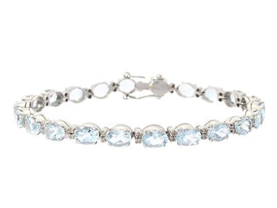 Jewellery, BRACELET, 18K white gold