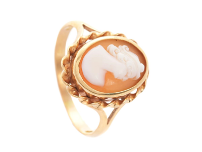 Jewellery, CAMEO LADY, ring