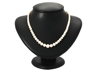 Jewellery, PEARL NECKLACE, graduated