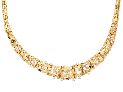 Jewellery, NECKLACE, 18K gold