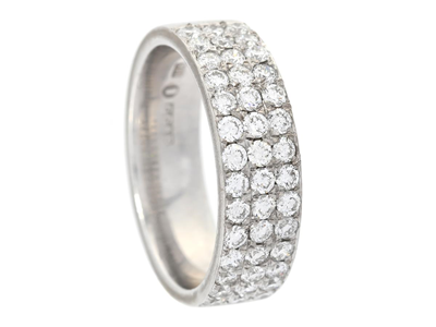 Jewellery, RING, 18K white gold