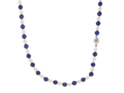Jewellery, NECKLACE, white metal
