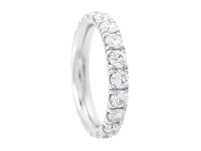 Jewellery, ETERNITY RING, platinum