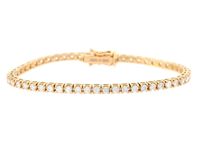 Jewellery, TENNIS BRACELET, 18K gold
