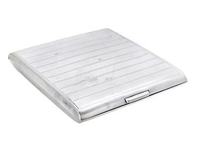 Boxes, CIGARETTE CASE, silver