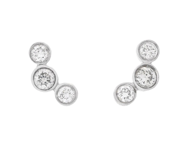 Jewellery, EARRINGS, 18K white gold