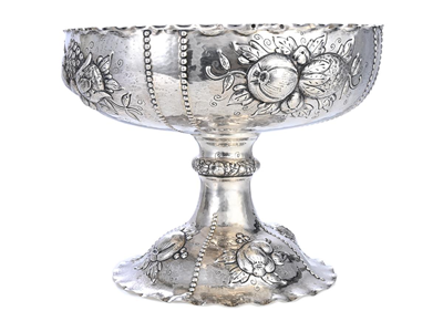 Silverware, BOWL ON STAND, silver