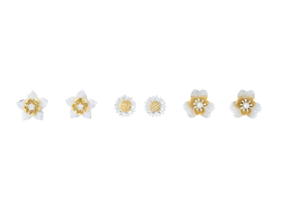 Jewellery, JEWELLERY SET, 3 pair earrings
