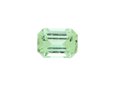Gemstones, GREEN TOURMALINE, emerald cut