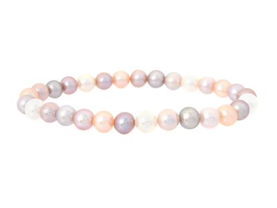 Jewellery, PEARL BRACELET, cultured freshwater pearls approx. 6,5-7,0 mm