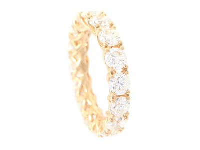 Jewellery, FULL ETERNITY RING, 18K gold
