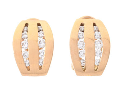 Jewellery, EARRINGS, 18K gold