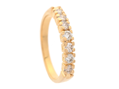Jewellery, ETERNITY RING, 18K gold