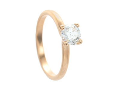 Jewellery, SOLITAIRE RING, 18K gold