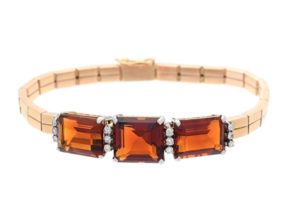 Jewellery, BRACELET, 18K gold/white gold