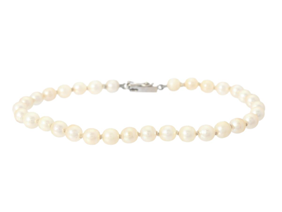 Jewellery, PEARL BRACELET, cultured pearls approx. 4,3-4,5 mm