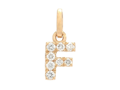 Jewellery, LETTER PENDANT, letter F