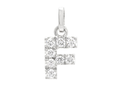 Jewellery, LETTER PENDANT, letter F