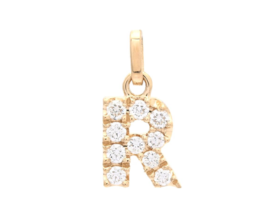 Jewellery, LETTER PENDANT, letter R