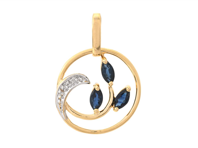 Jewellery, PENDANT, 18K gold
