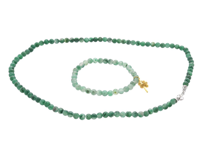 Jewellery, JEWELLERY SET, quartz