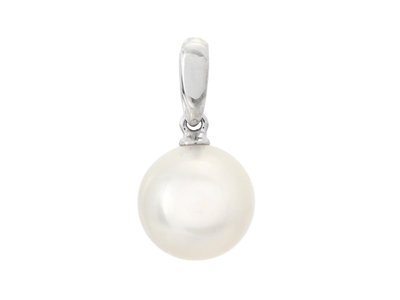 Jewellery, PEARL PENDANT, 18K white gold