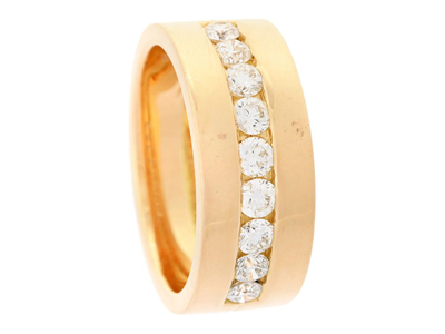 Jewellery, ETERNITY RING, 18K gold