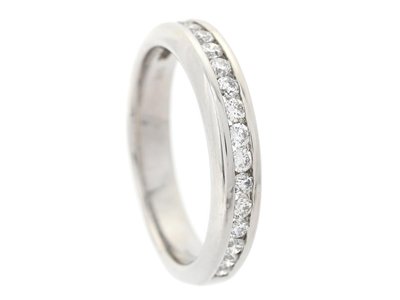 Jewellery, ETERNITY RING, 14K white gold
