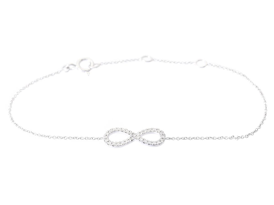 Jewellery, BRACELET, 18K white gold