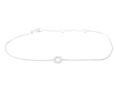 Jewellery, BRACELET, 18K white gold