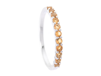 Jewellery, ETERNITY RING, 18K white gold