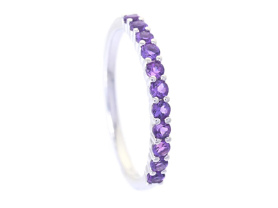 Jewellery, ETERNITY RING, 18K white gold