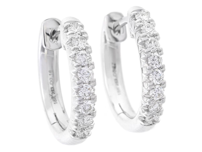 Jewellery, EARRINGS, 18K white gold