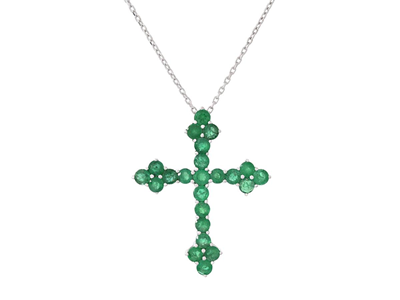 Jewellery, PENDANT/CHAIN, 18K white gold