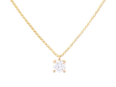 Jewellery, SOLITAIRE NECKLACE, 18K gold
