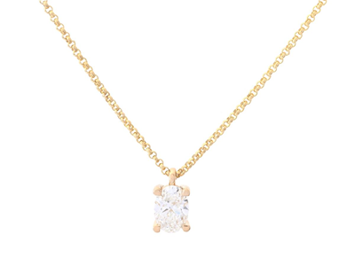 Jewellery, SOLITAIRE NECKLACE, 18K gold