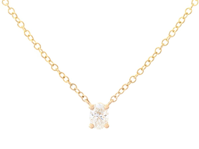 Jewellery, SOLITAIRE NECKLACE, 18K gold