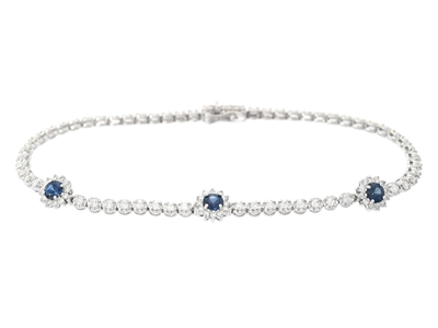 Jewellery, BRACELET, 18K white gold
