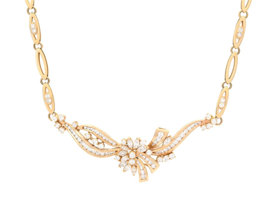 Jewellery, NECKLACE, 14K gold
