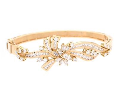 Jewellery, BANGLE, 14K gold
